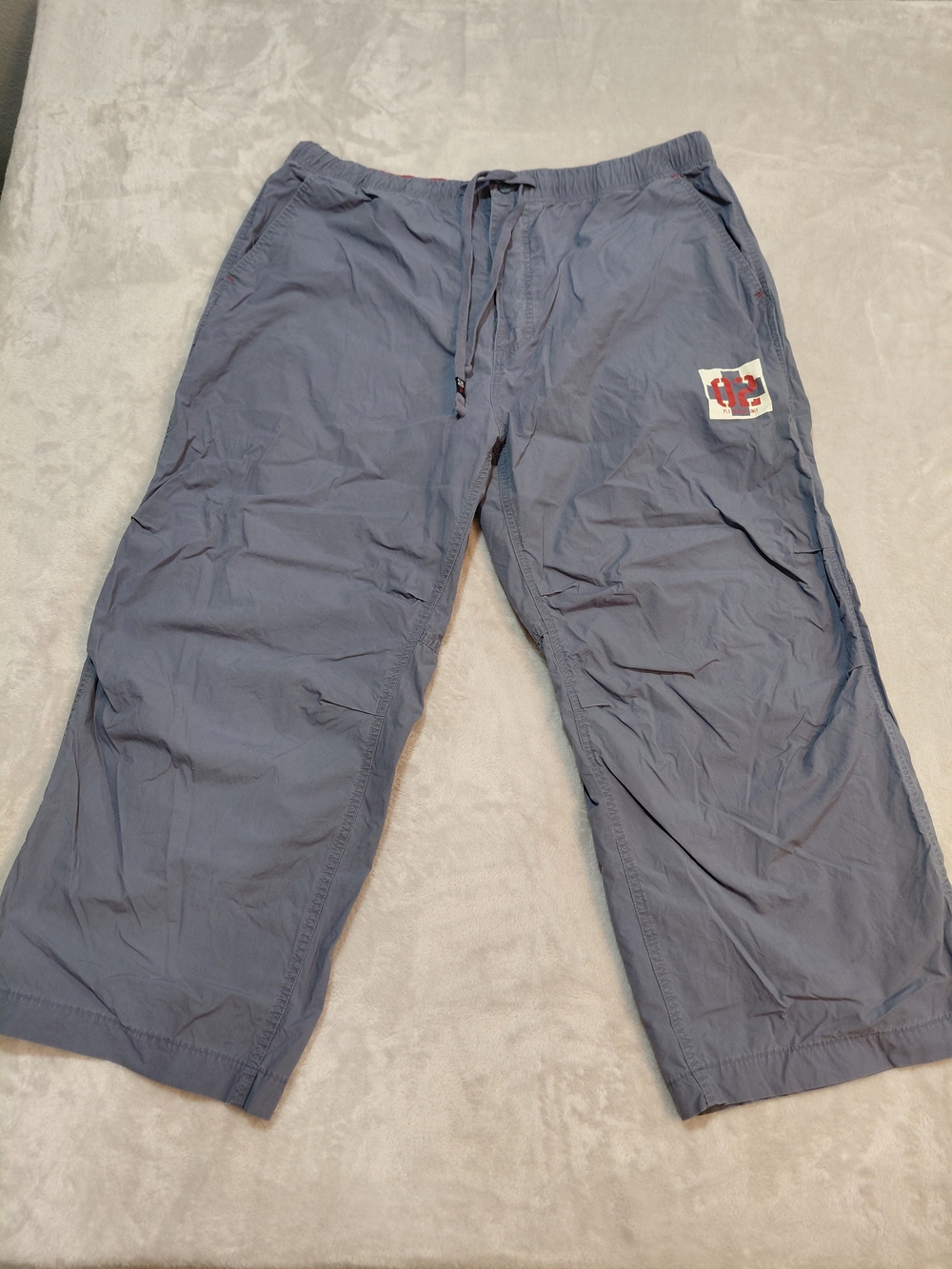 Plugg Men's Slate Blue Drawstring Jogger Pants